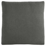 Commix 4 Piece Down Filled Overstuffed Sectional Sofa Set in Gray