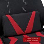 Speedster Mesh Gaming Computer Chair in Black Red
