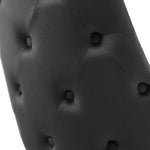 Adorn Tufted Performance Velvet Dining Side Chair in Black