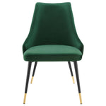 Adorn Tufted Performance Velvet Dining Side Chair in Green