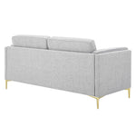 Kaiya Fabric Sofa in Light Gray