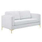 Kaiya Fabric Sofa in White