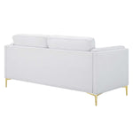 Kaiya Fabric Sofa in White