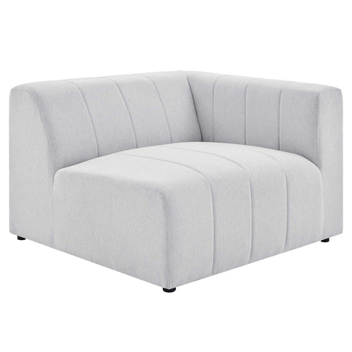 Bartlett 2-Piece Upholstered Fabric Loveseat in Ivory