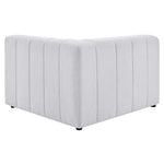 Bartlett 2-Piece Upholstered Fabric Loveseat in Ivory