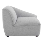 Comprise 2-Piece Loveseat in Light Gray