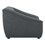 Comprise 2-Piece Living Room Set in Charcoal