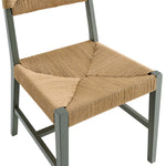 Bodie Wood Dining Chair in Light Gray Natural