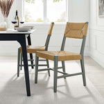 Bodie Wood Dining Chair in Light Gray Natural