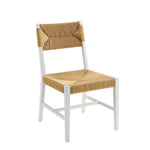 Bodie Wood Dining Chair in White Natural