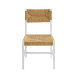 Bodie Wood Dining Chair in White Natural