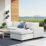 Commix 4-Piece Sunbrella® Outdoor Patio Sectional Sofa in White