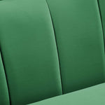 Cheshire Channel Tufted Performance Velvet Sofa in Emerald