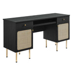 Chaucer Office Desk in Black