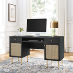 Chaucer Office Desk in Black