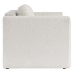 Visible Boucle Fabric Armchair in Ivory