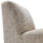 Amita Chenille Upholstered Accent Chair in Khaki
