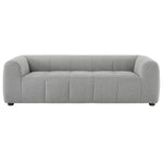 Liana Upholstered Fabric Sofa in Pewter