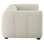 Liana Upholstered Fabric Loveseat in Linen
