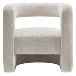 Jaylin Upholstered Chenille Accent Chair in Dove Gray