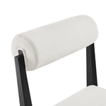 Kai Fabric Dining Chair in Salt Black