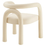 Astrid Performance Velvet Dining Chair in Porcelain