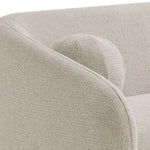 Holland 85" Chenille Fabric Sofa in Dove Gray