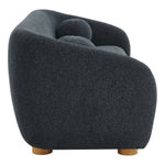 Holland 85" Chenille Fabric Sofa in Navy