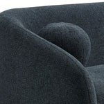 Holland 85" Chenille Fabric Sofa in Navy
