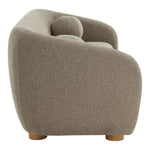 Holland 85" Chenille Fabric Sofa in Taupe