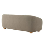 Holland 85" Chenille Fabric Sofa in Taupe