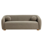 Holland 85" Chenille Fabric Sofa in Taupe