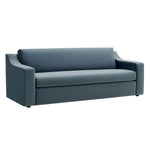 Liora Performance Velvet Sofa in Cadet Blue