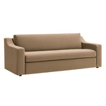 Liora Performance Velvet Sofa in Taupe