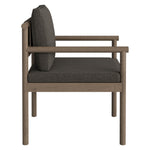 Eleni 7 Piece Outdoor Patio Teak Wood Dining Set in Weathered Gray Flint