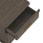Clifford Nightstand (3-Drawer) in Walnut