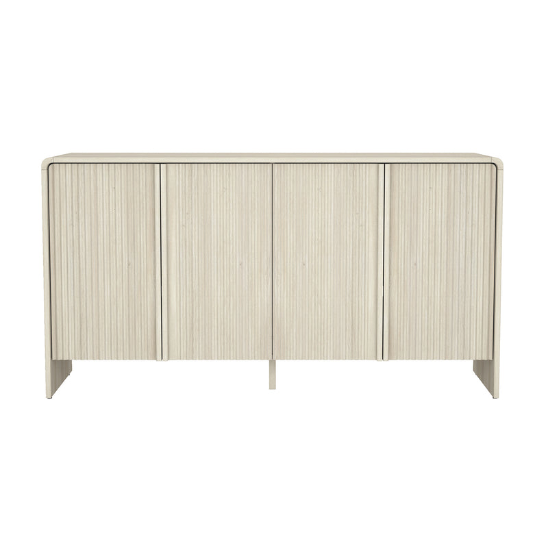 Novara 60" Sideboard (4-Door) in Whitewashed Oak