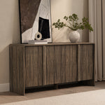 Novara 60" Sideboard (4-Door) in Jacobean Walnut