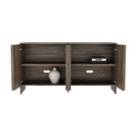 Novara 60" Sideboard (4-Door) in Jacobean Walnut