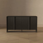 Novara 60" Sideboard (4-Door) in Black