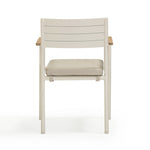Sardinia Outdoor Dining Chair - Set of 2 in Cream