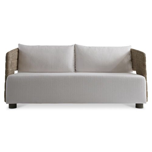 Maldives Outdoor Sofa in WDF - Weathered Teak