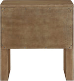 Caswell Oak Nightstand in Brown