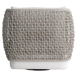 Lomani Woven Rope Outdoor Swivel Chair