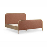 Hatia Basketweave King Bed in Sienna Red