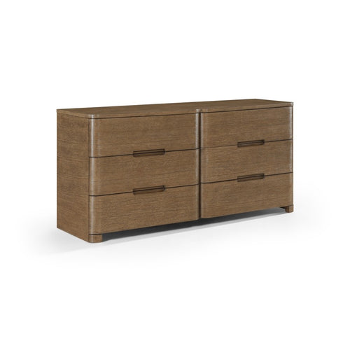 Caswell Oak Dresser in Brown