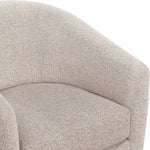 Modra Swivel Accent Chair in Beige