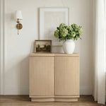 Aveline Oak 3pc Sideboard in Black