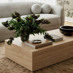 Romy 47" Coffee Table in Faux Wood