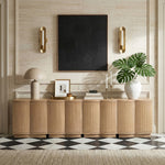 Aveline Oak 5pc Sideboard in Black